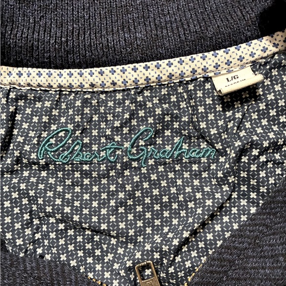 Robert Graham Men’s 1/4 Zip Cotton Blend Long Sleeve Sweaters - Bundle of Two - Picture 11 of 11